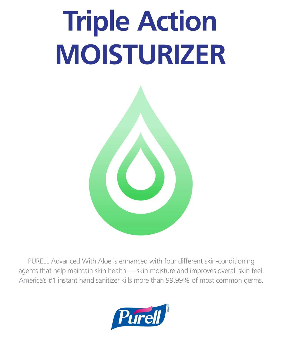 Purell Adv Aloe 8oz Pump (2 Pack)