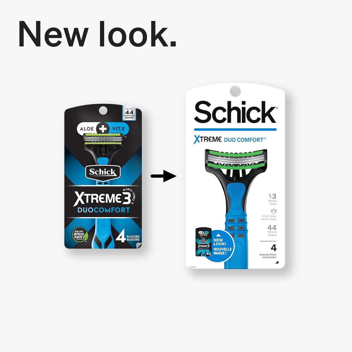 Schick Xtreme 3 Eco Men's Disposable Razor - 4 ct - 2 pk