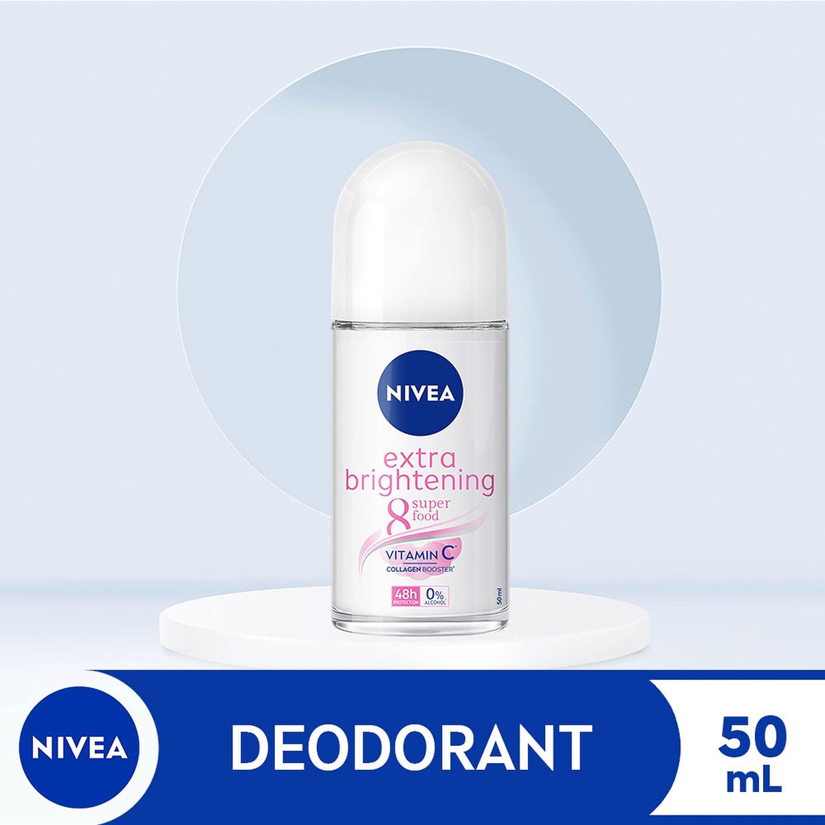 Nivea Deodorant Whitening Extra Care 48h Roll-on: 50 Ml. <Pack3>