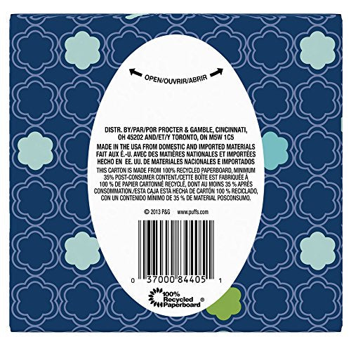 Puffs Basic Facial Tissues; 64 Count; 1 Cube Box (64 Tissues In Box)