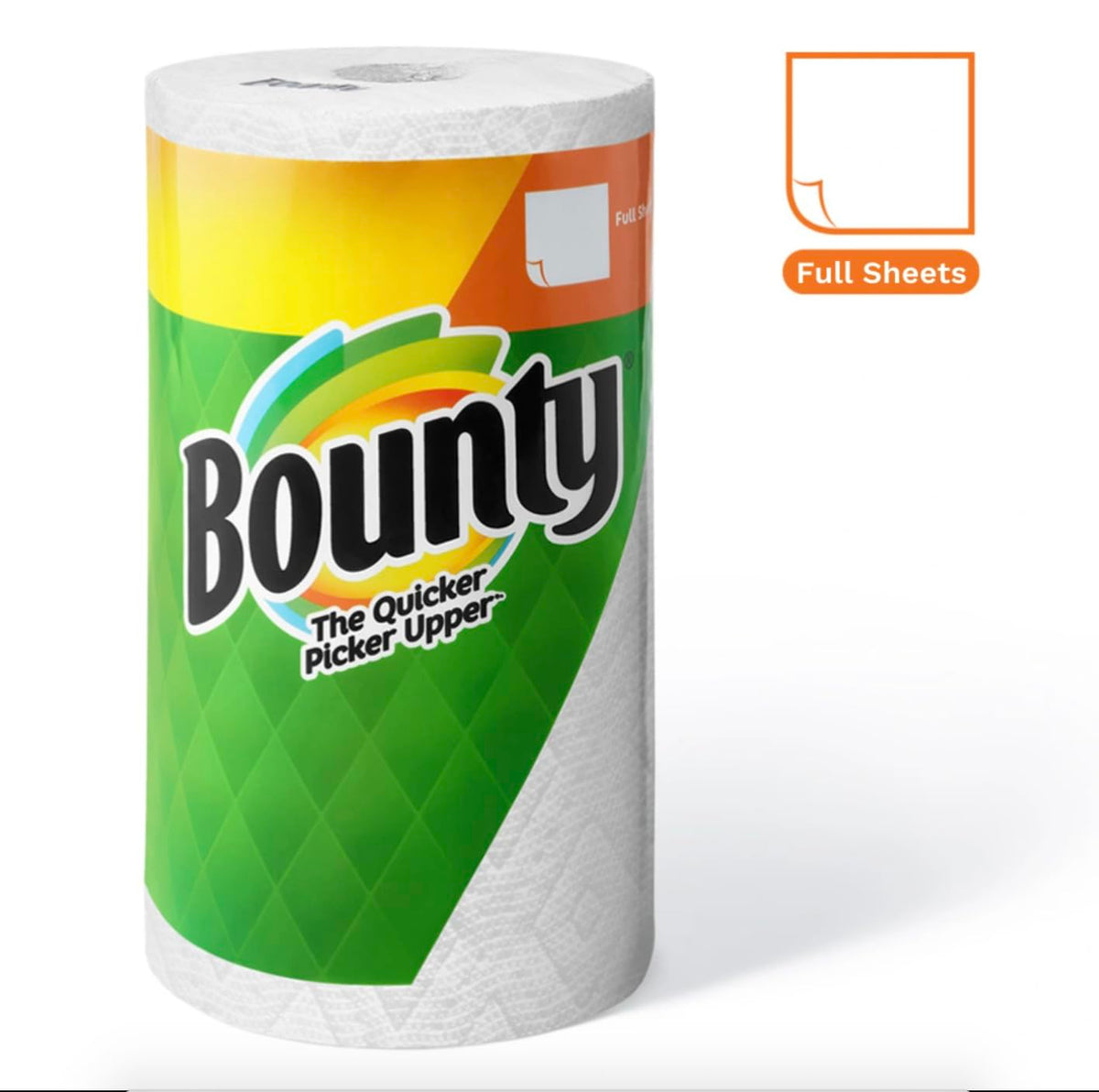 Bounty Full Sheets Huge 2-Ply Paper Towels, Pack Of 2 Rolls (3 packs)