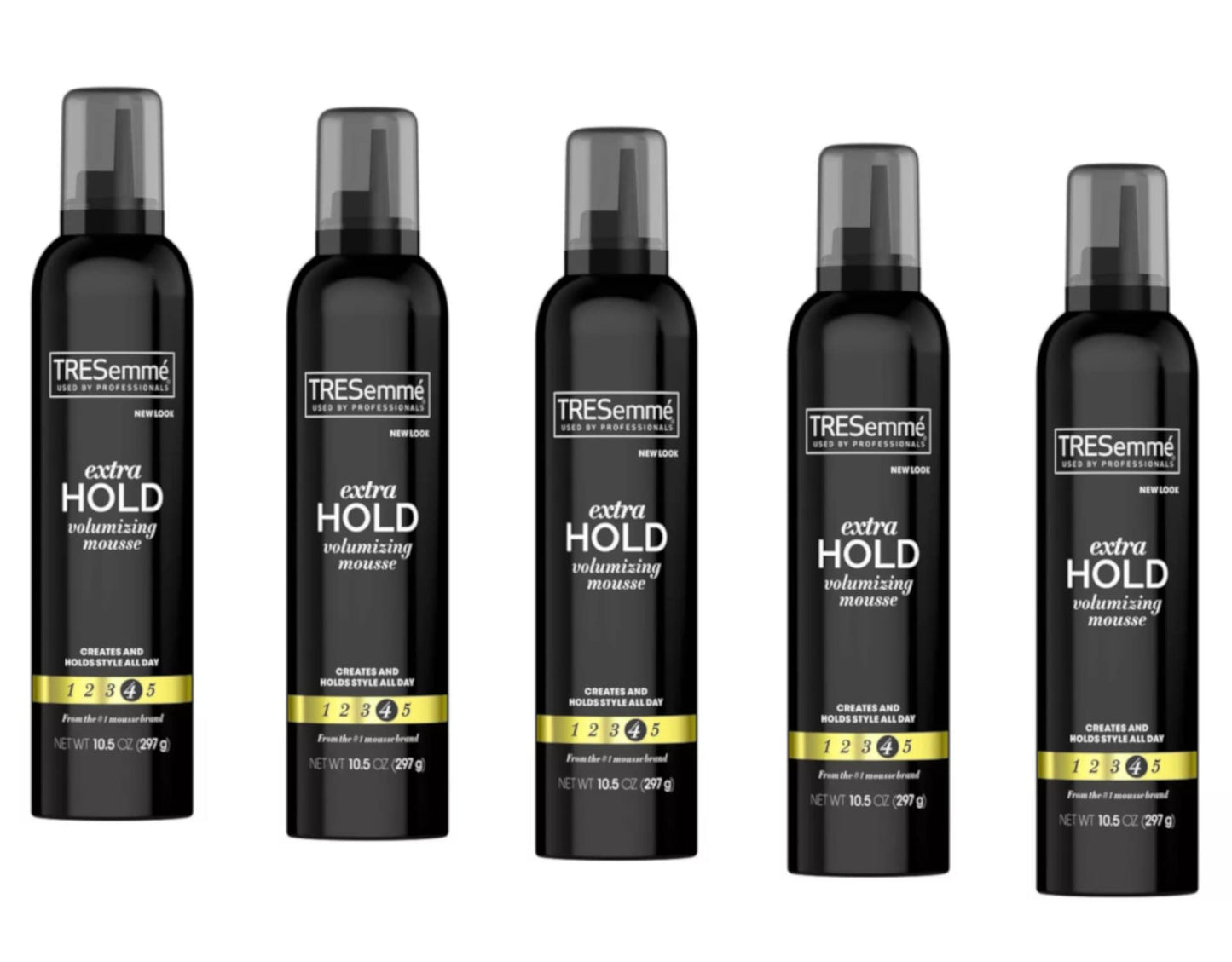 TRESemmé TRES Two Hair Mousse Extra Hold 10.5 oz(Pack of 5)