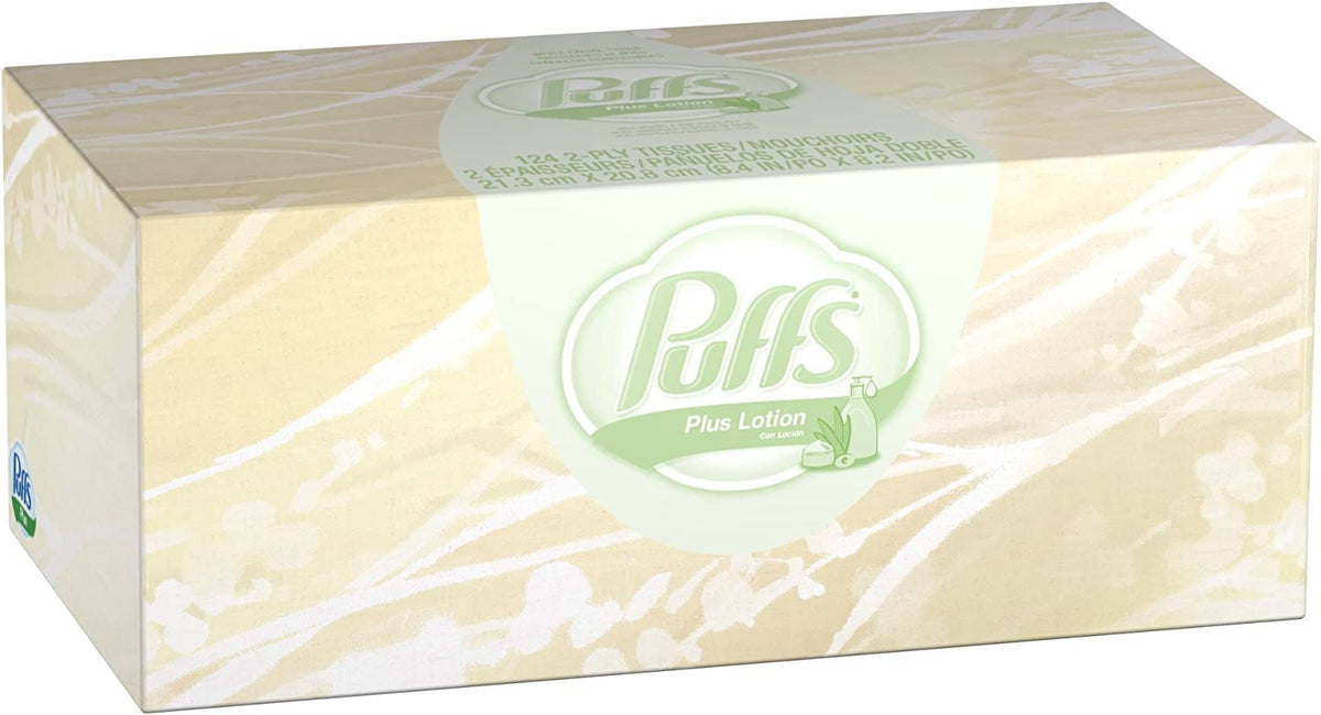 Puffs TISS +Lotion 124CT