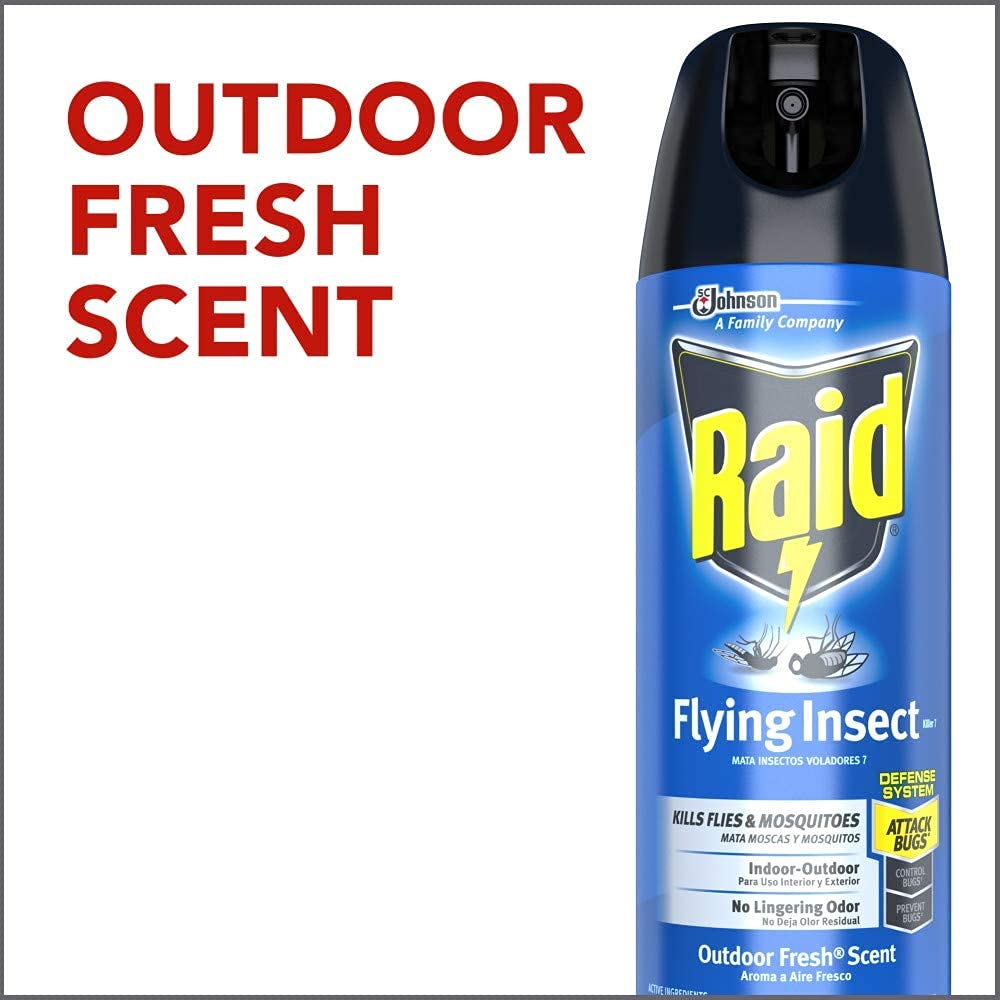 Raid Flying Insect Killer, 15 Ounce (Pack of 3)