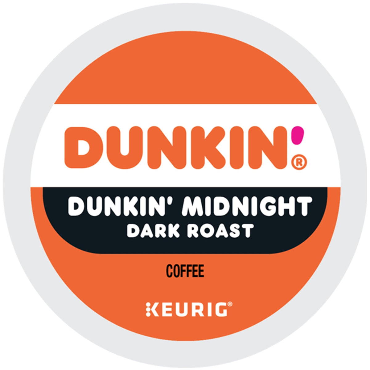 Dunkin Donuts K-Cup Pods, Original Dark Roast, 22/box