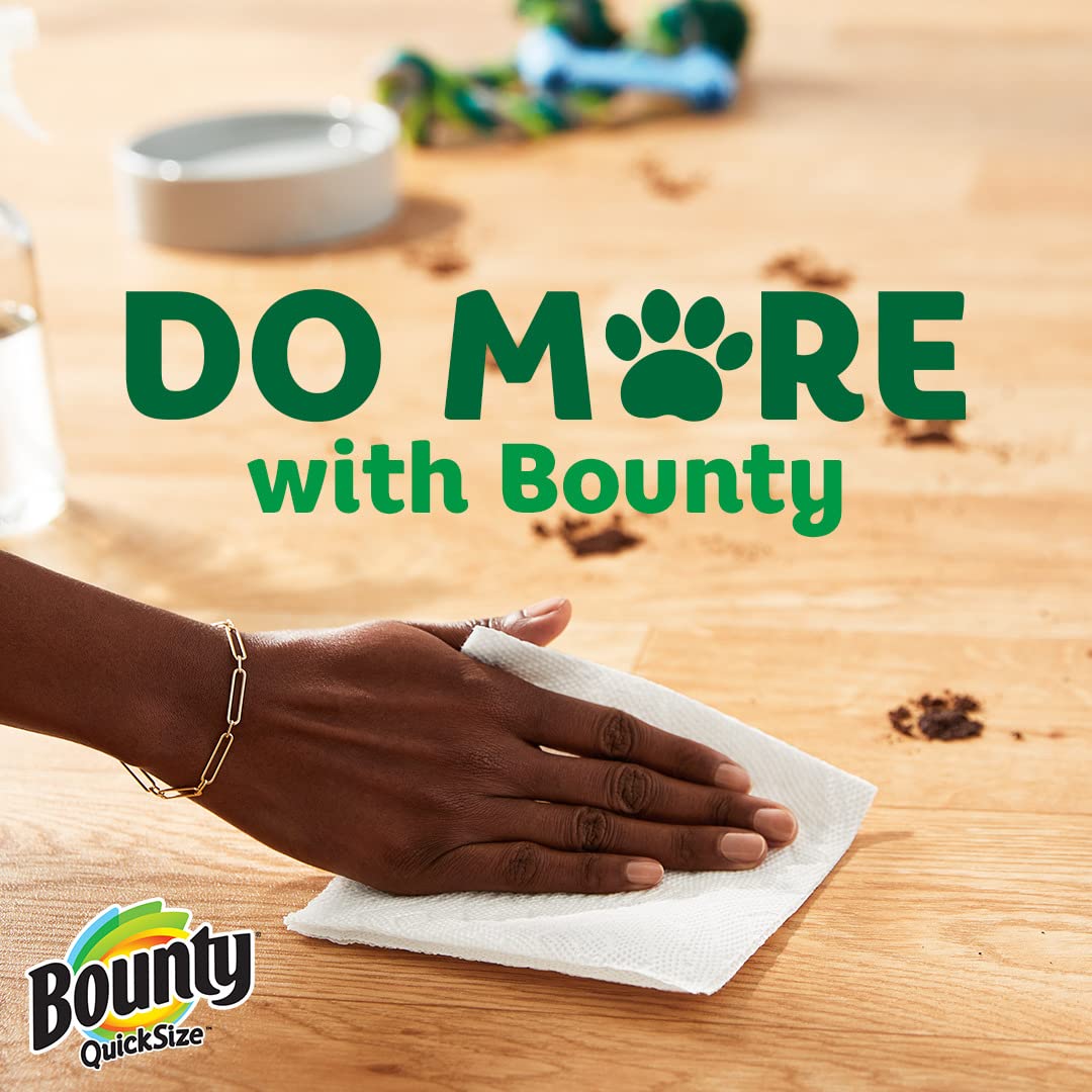 Bounty Select-A-Size Paper Towels, 8 Double Plus Rolls White, 113 Sheets Per Roll