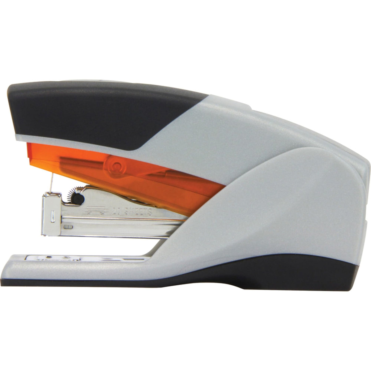 Swingline Stapler, Desktop Stapler, Compact Size, 25 Sheet Capacity, Optima 25 Reduced Effort, Orange/Gray (66412)