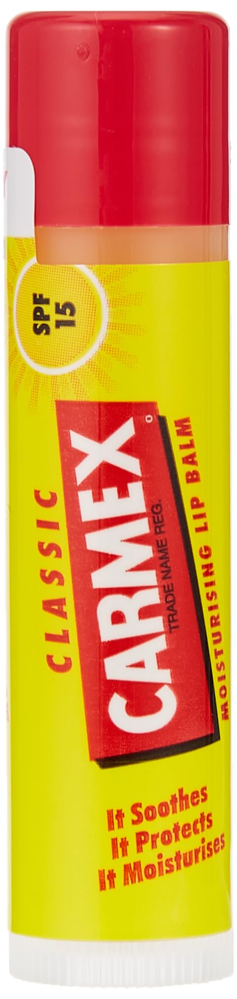 Carmex Classic Moisturising Lip Balm SPF 15 Stick 4.25g