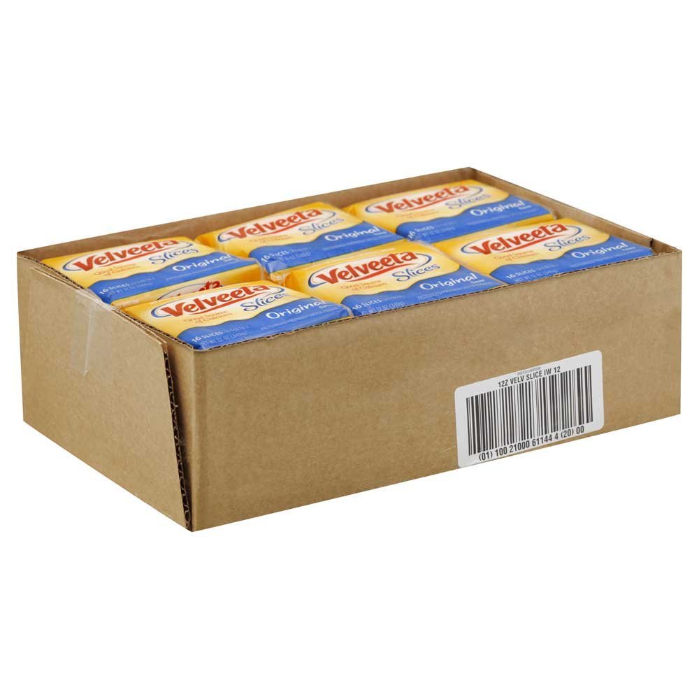 Kraft Velveeta Sliced Cheese, 12 Ounce