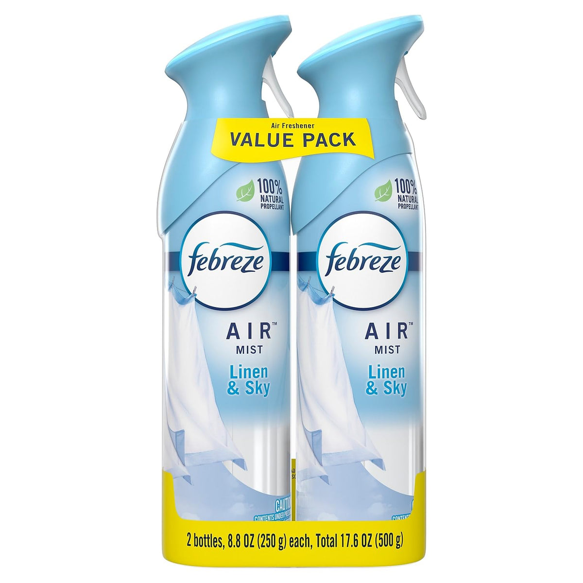 Febreze Air, Linen & Sky, 2Pk 8.8 Oz Aerosol