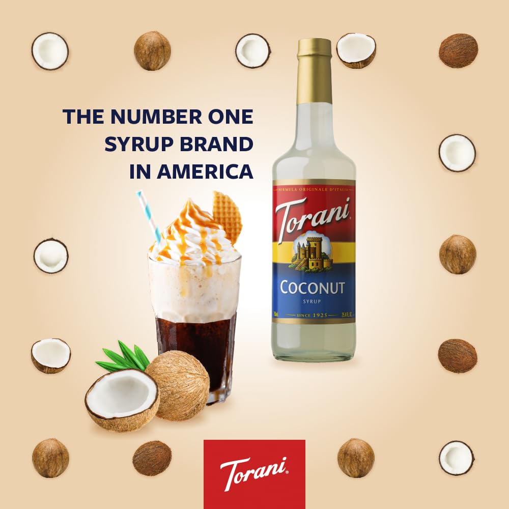 Torani Coconut Syrup, 750 ml