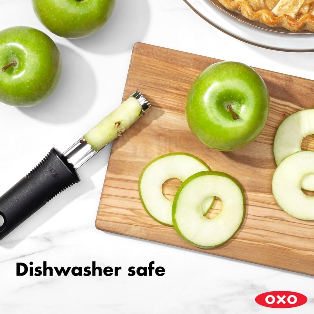 OXO Good Grips Apple Corer,1 EA, Silver/Black