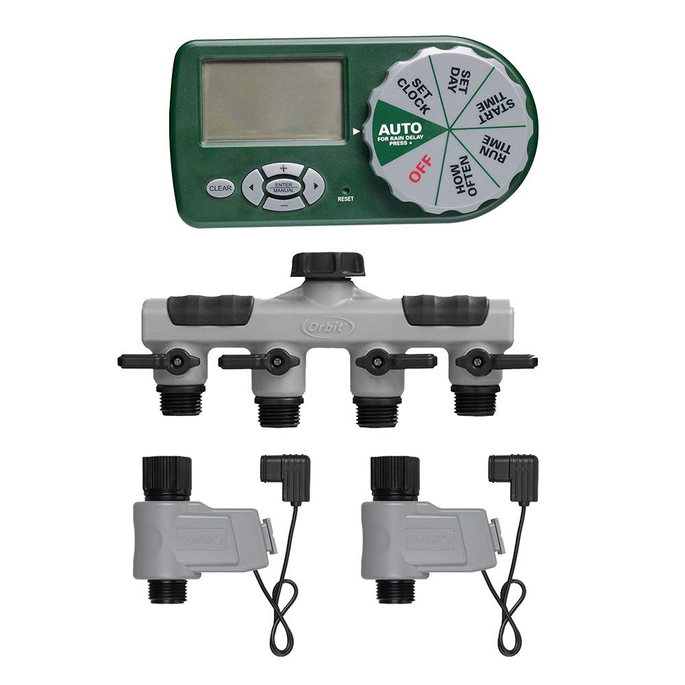 Orbit 58911 Complete Yard Watering Kit, Greenâ€¦