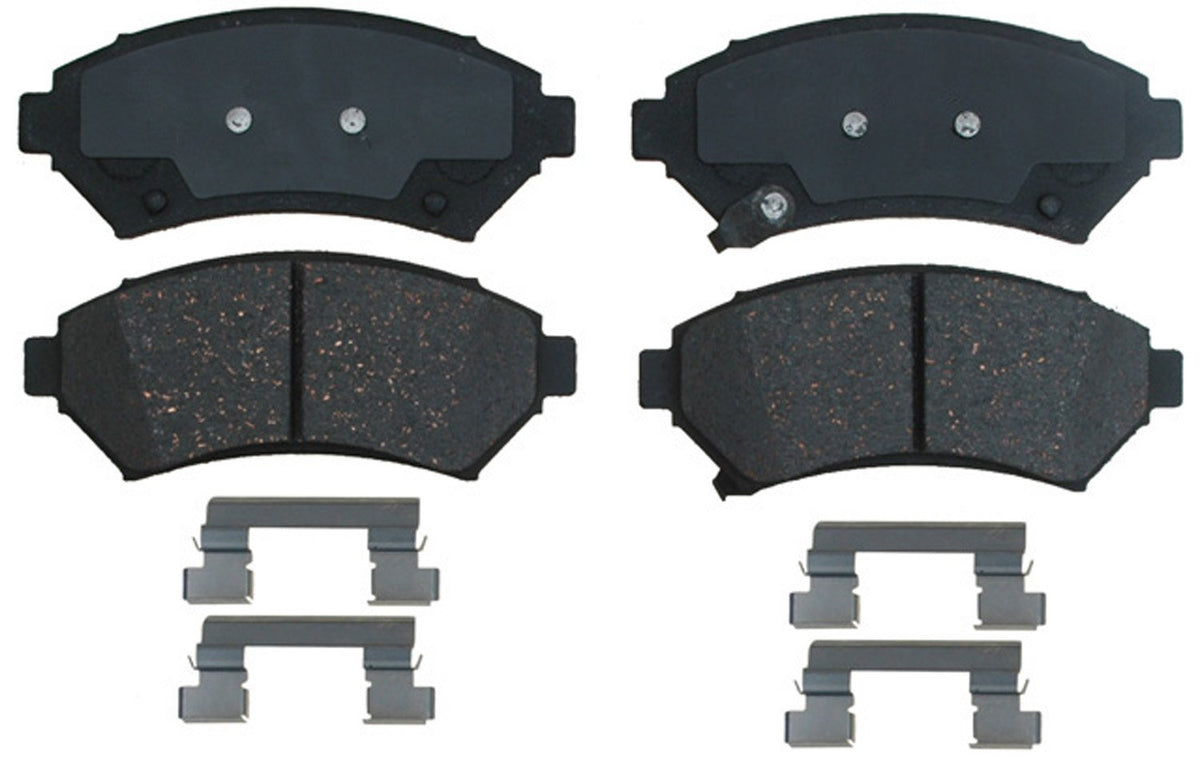 ACDelco Gold 17D699CH Ceramic Front Disc Brake Pad Set