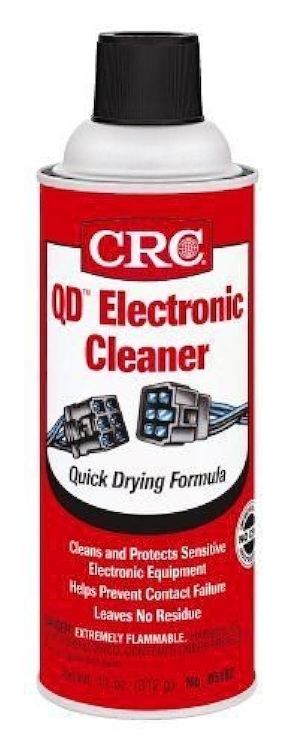 CRC 05103-Case 5103 Quick Dry Electronic Cleaner, 11 oz, 12 Pack