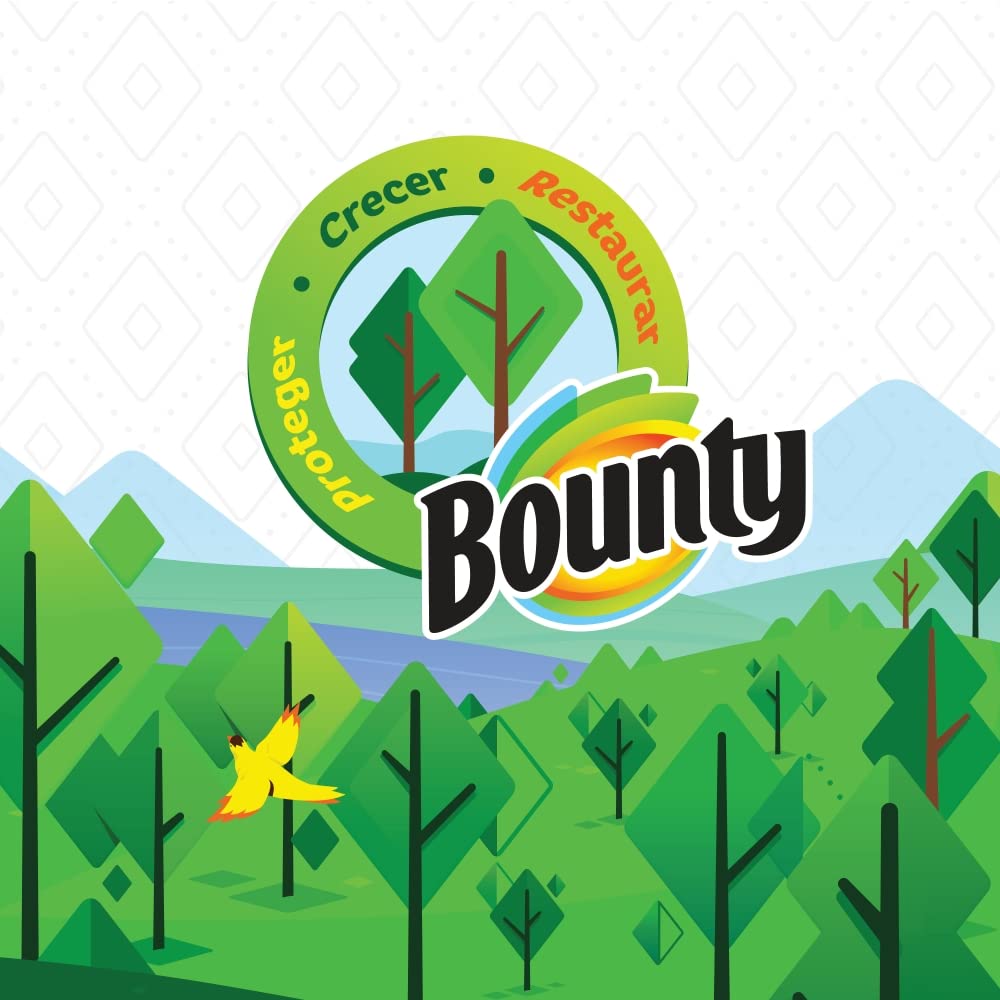 Bounty White Full Sheet Paper Towels, 12 Double Rolls