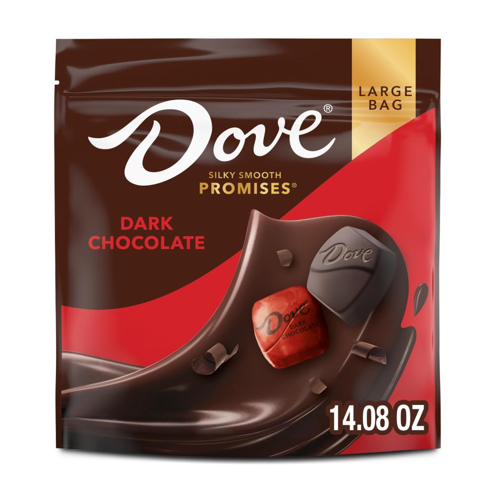 DOVE PROMISES Dark Chocolate Candy, 14.08 Oz Large Bag