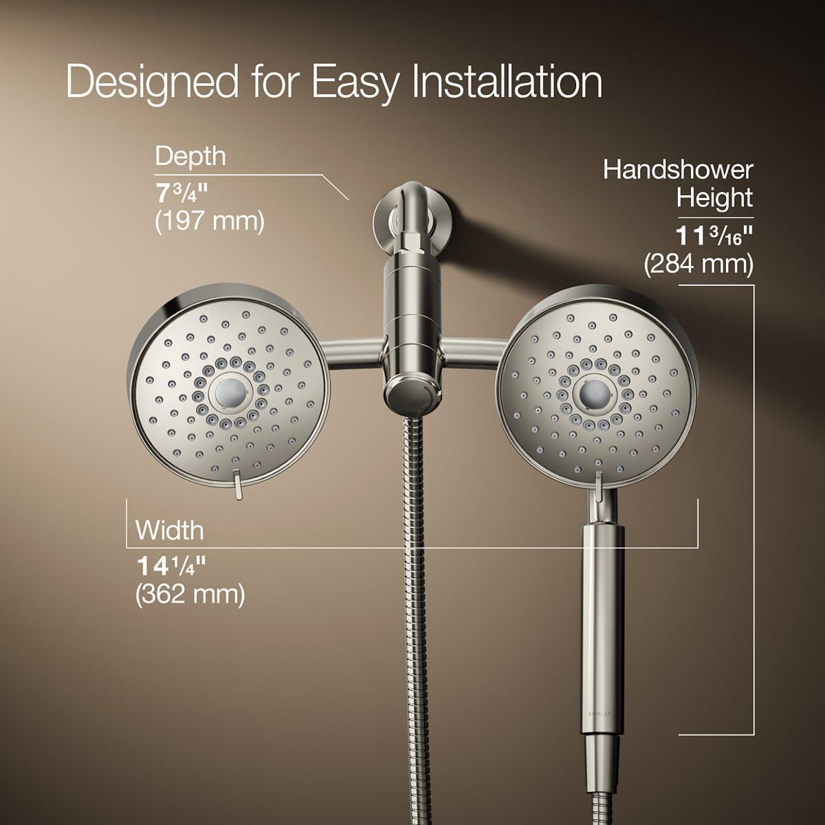 PURIST® 2-IN-1 COMBO 2.5 GPM