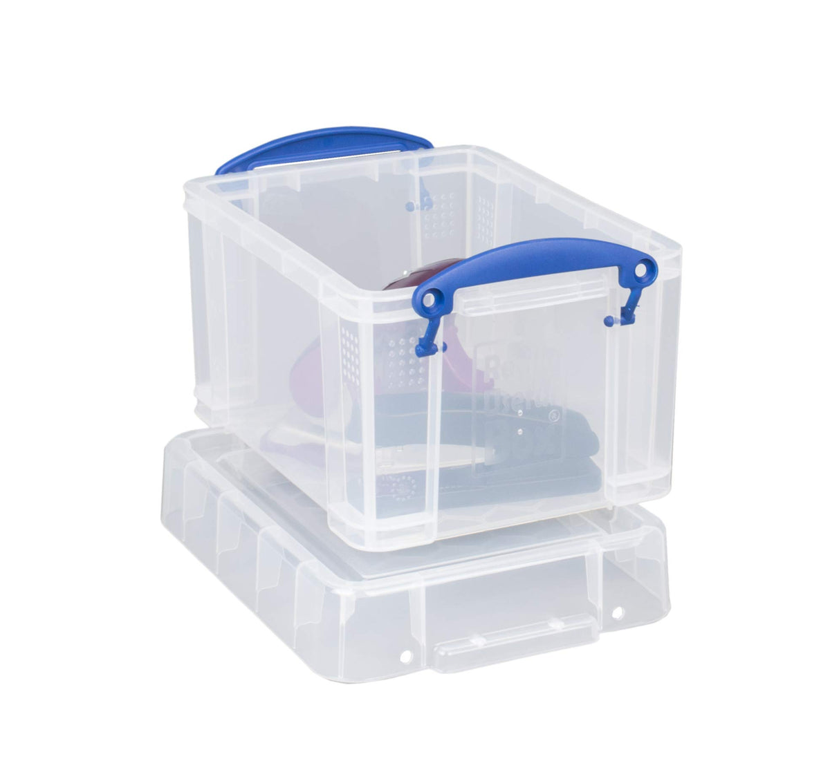 Really Useful Plastic Storage Box 3 Litre Clear