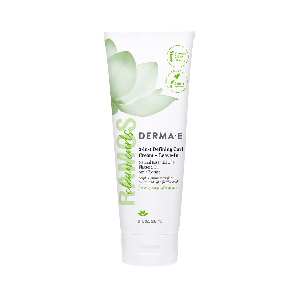 DERMA E Ramos 2-in-1 Defining Curl Cream + Leave-In, 8fl oz