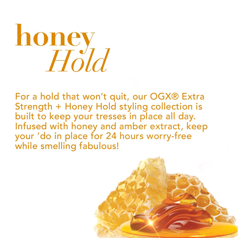 OGX Extra Strength Honey Hold Mega Glue, 5 Ounce