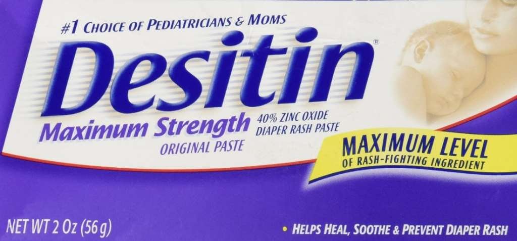 Desitin Diaper Rash Original Ointment 2 oz (4 Pack)
