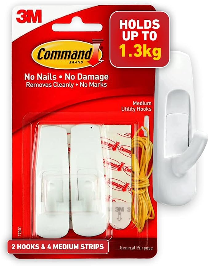3M Command Untililty Hook Med 6 product image 1