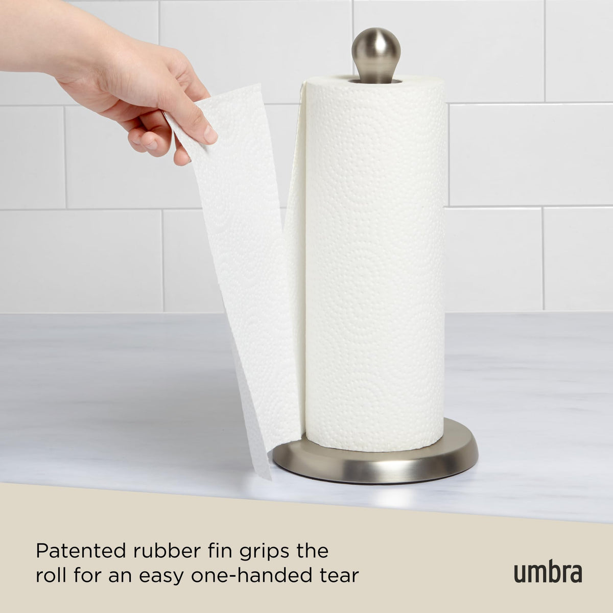 tug paper towel holder