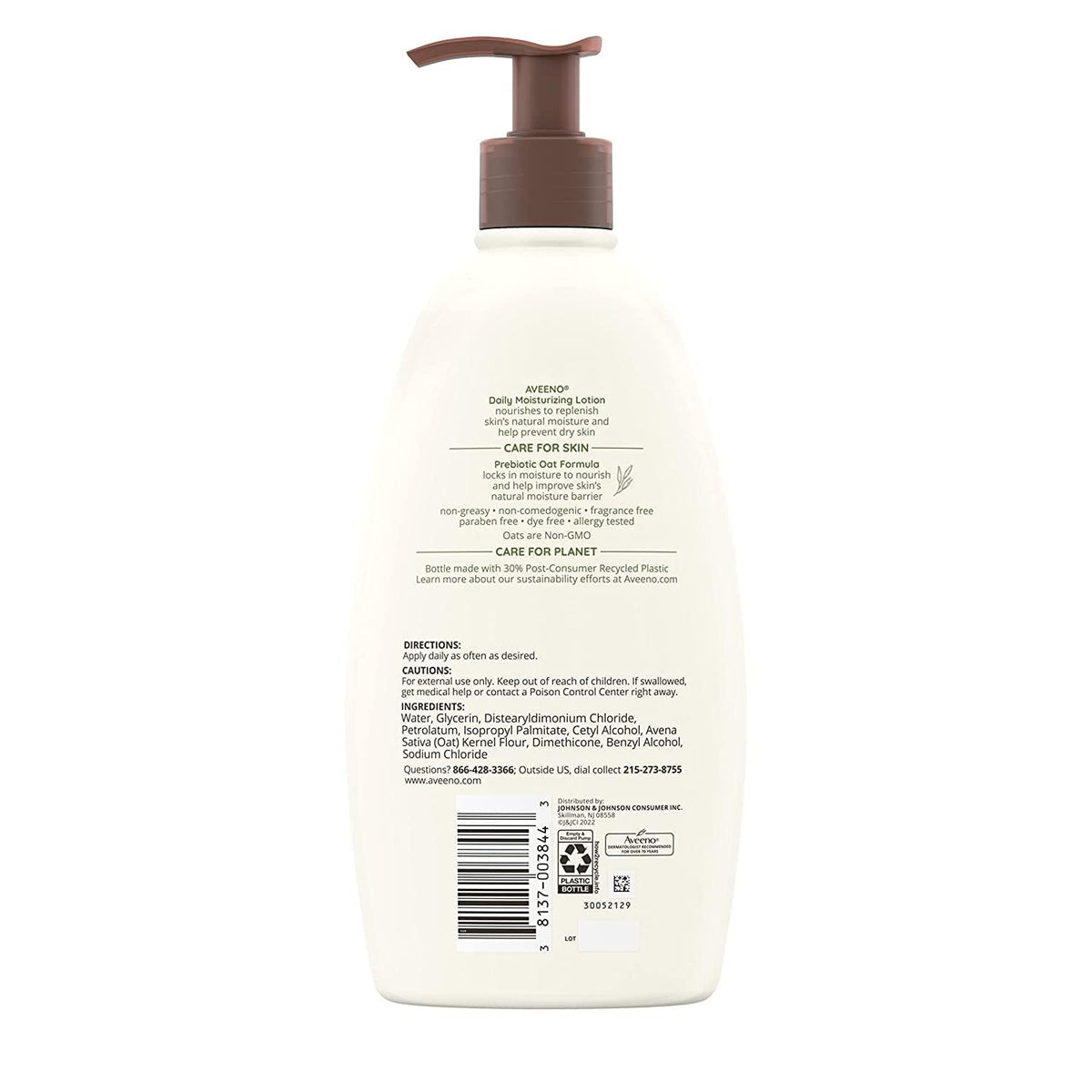 AVEENO DAILY MOIST LOTION 18OZ (3 Pack)