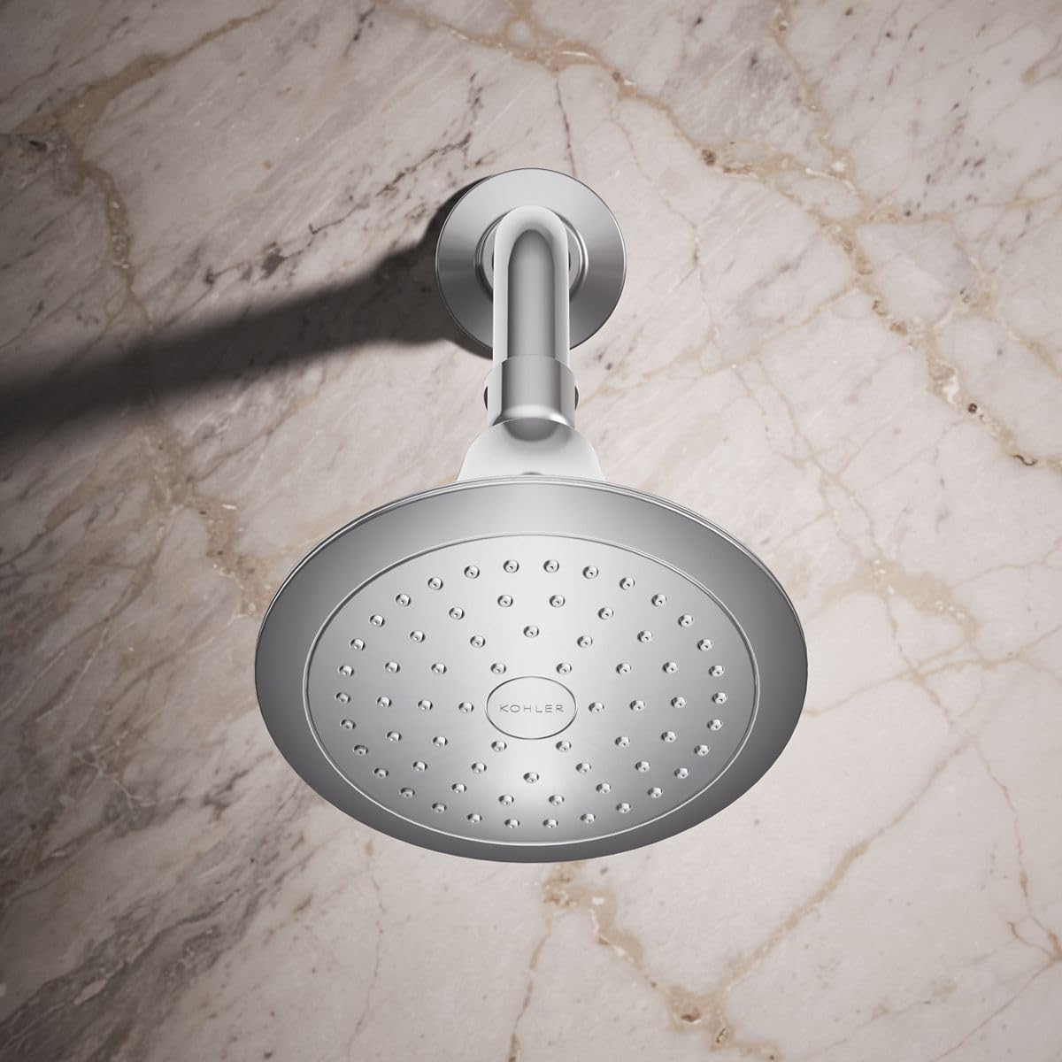 Kohler 10282-AK-CP Forté® Single-function showerhead, 2.5 gpm, Polished Chrome