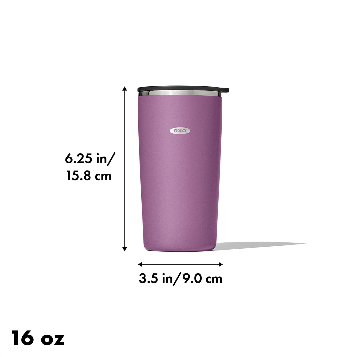 OXO Strive 16oz Insulated Tumbler with Sliding Lid - Amethyst