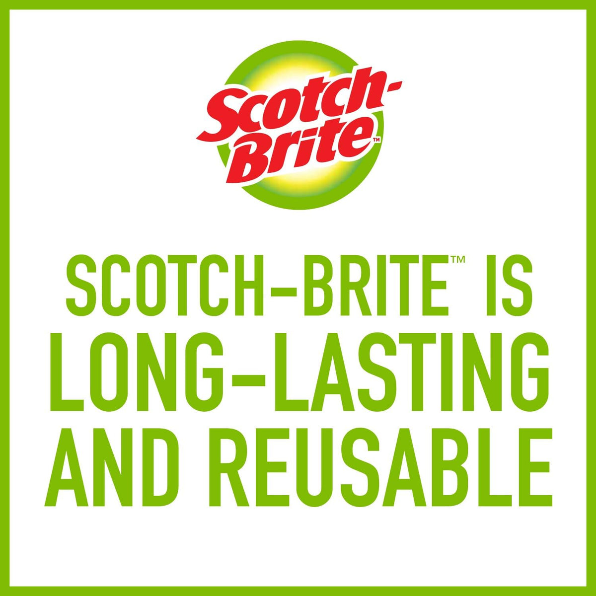 Scotch-Brite Non-Scratch Fresh Scrubber, (Pack of 6)