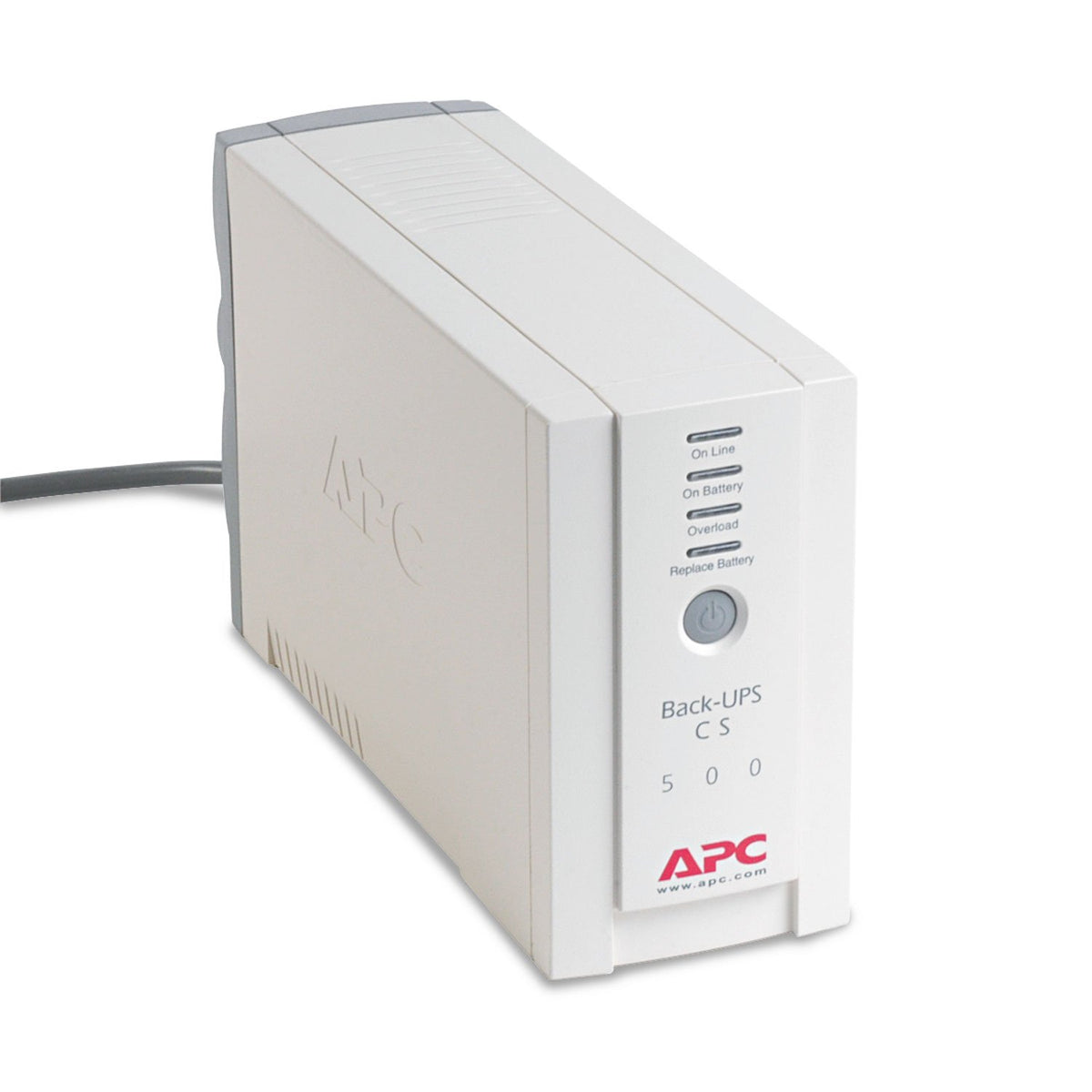Apc Back-UPS CS Battery Backup System Six-Outlet 500 Volt-Amps (APWBK500)