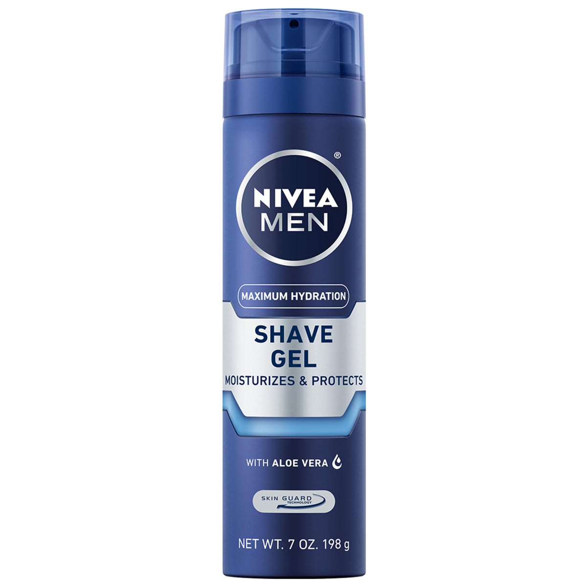 NIVEA Men Maximum Hydration Moisturizing Shaving Gel 7 oz (Pack of 6)