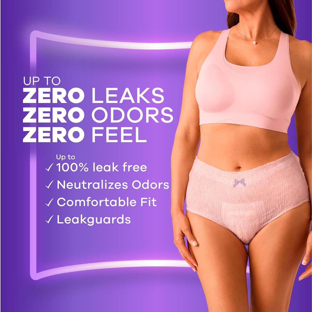 Always Discreet Underwear Maximum Absorbency Size Large - 17 ct cs of 3