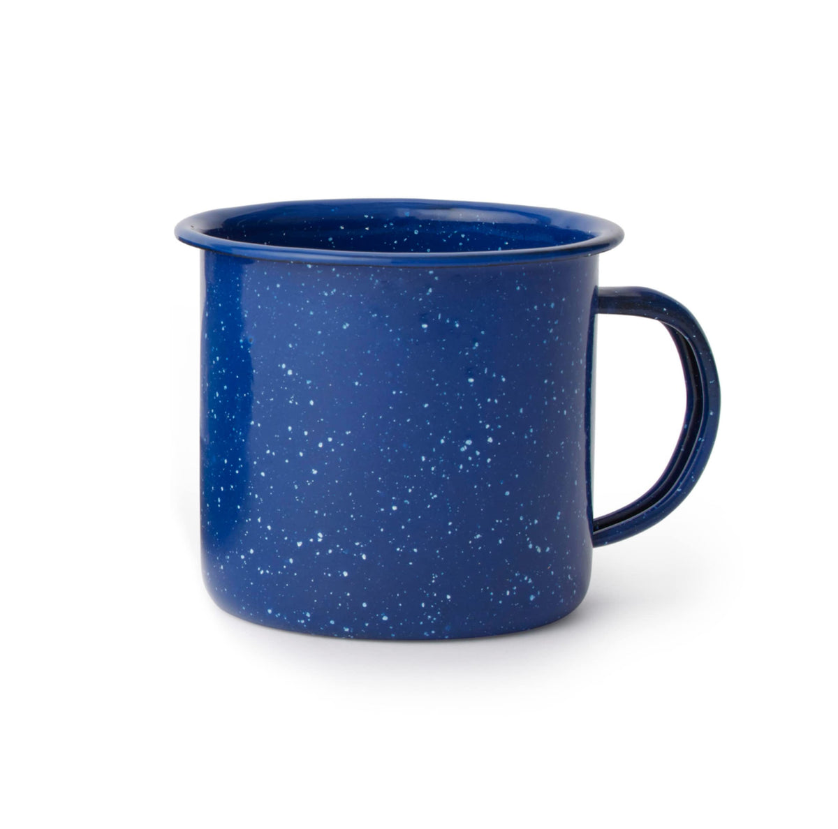 Coleman 12oz Enamel Coffee Mug, Impact-Resistant, Dishwasher-Safe, Perfect for Camping, Picnics, BBQ, Tailgates, Sports Events (Pack of 2)