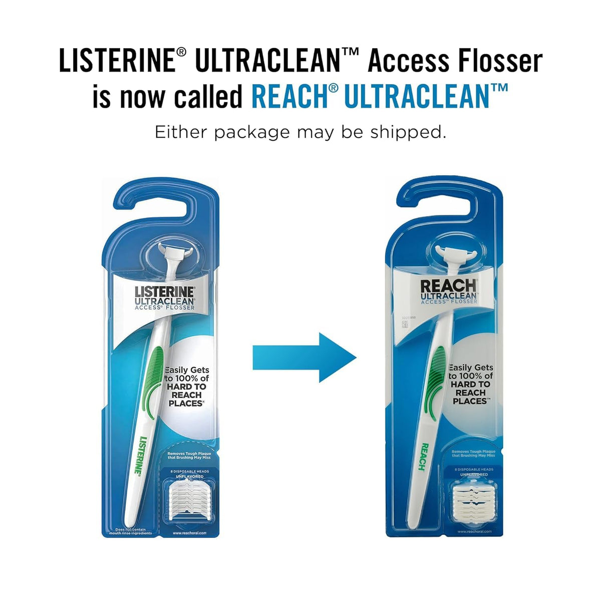 REACH Ultraclean Access Flosser Starter Pack