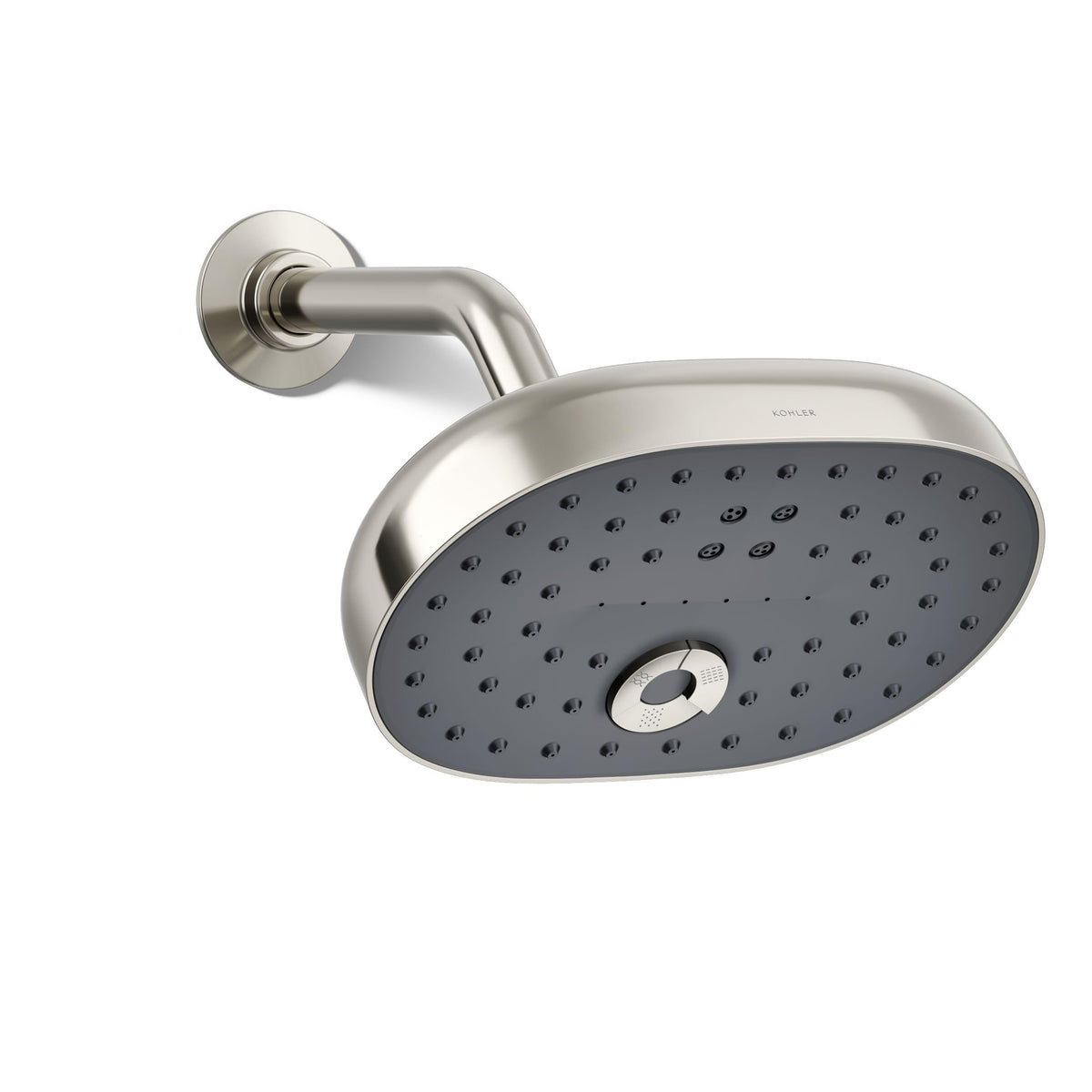 Kohler 26290-SN Statement® Three-function showerhead, 2.5 gpm, Vibrant Polished Nickel