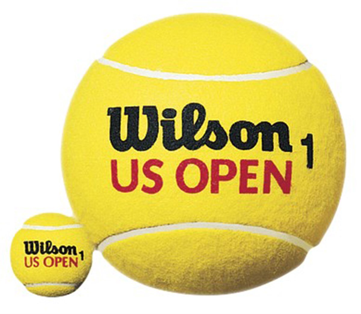 WILSON Jumbo Tennis Ball Deflated - Yellow