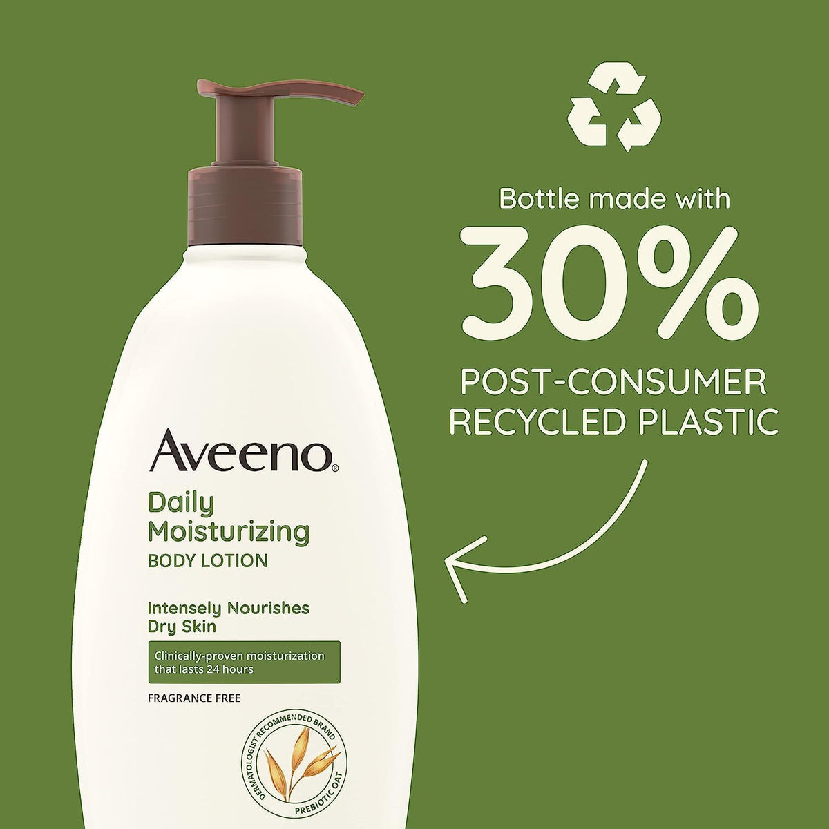 AVEENO DAILY MOIST LOTION 18OZ (3 Pack)
