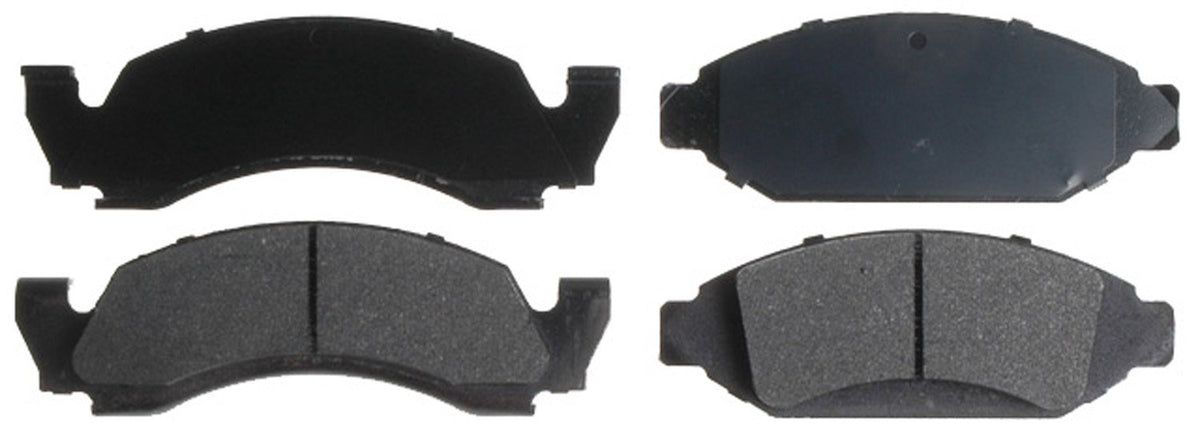 ACDelco Silver 14D375MX Semi-Metallic Front Disc Brake Pad Set