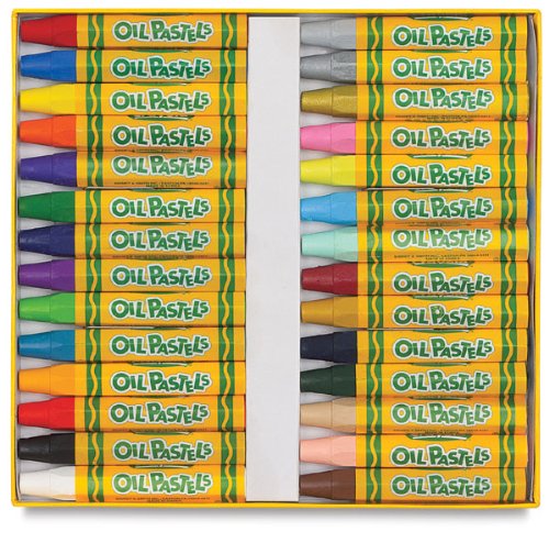 Crayola Oil Pastels, Assorted Colors, 16 Count