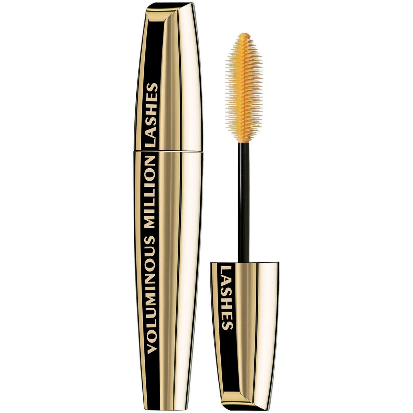 Lâ€™Oreal Paris Makeup Voluminous Million Lashes Mascara, Volumizing Collagen Infused Eye Makeup, Amplifying Mascara Brush, Washable, Black, 0.32 Fl Oz., 1 Count