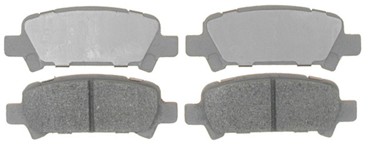 ACDelco Silver 14D770M (19286091) Semi-Metallic Rear Disc Brake Pad Set
