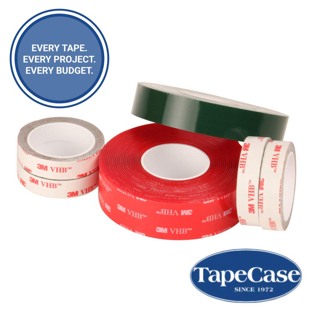 3M VHB Tape 4941, 0.75 in width x 3 in length (5 per pack) (1 Pack)
