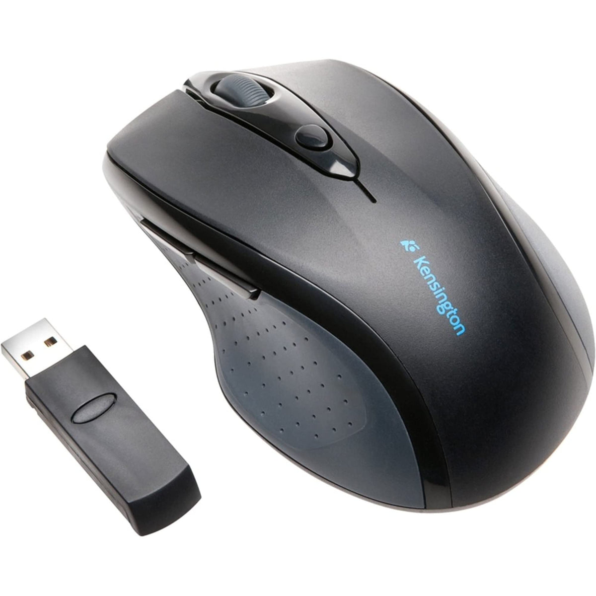 Kensington Pro Fit Full-Size Wireless Mouse (K72370US),Black/Silver