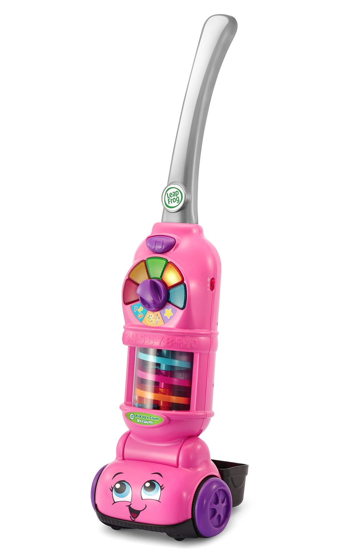 LeapFrog Pick Up and Count Vacuum, Pink