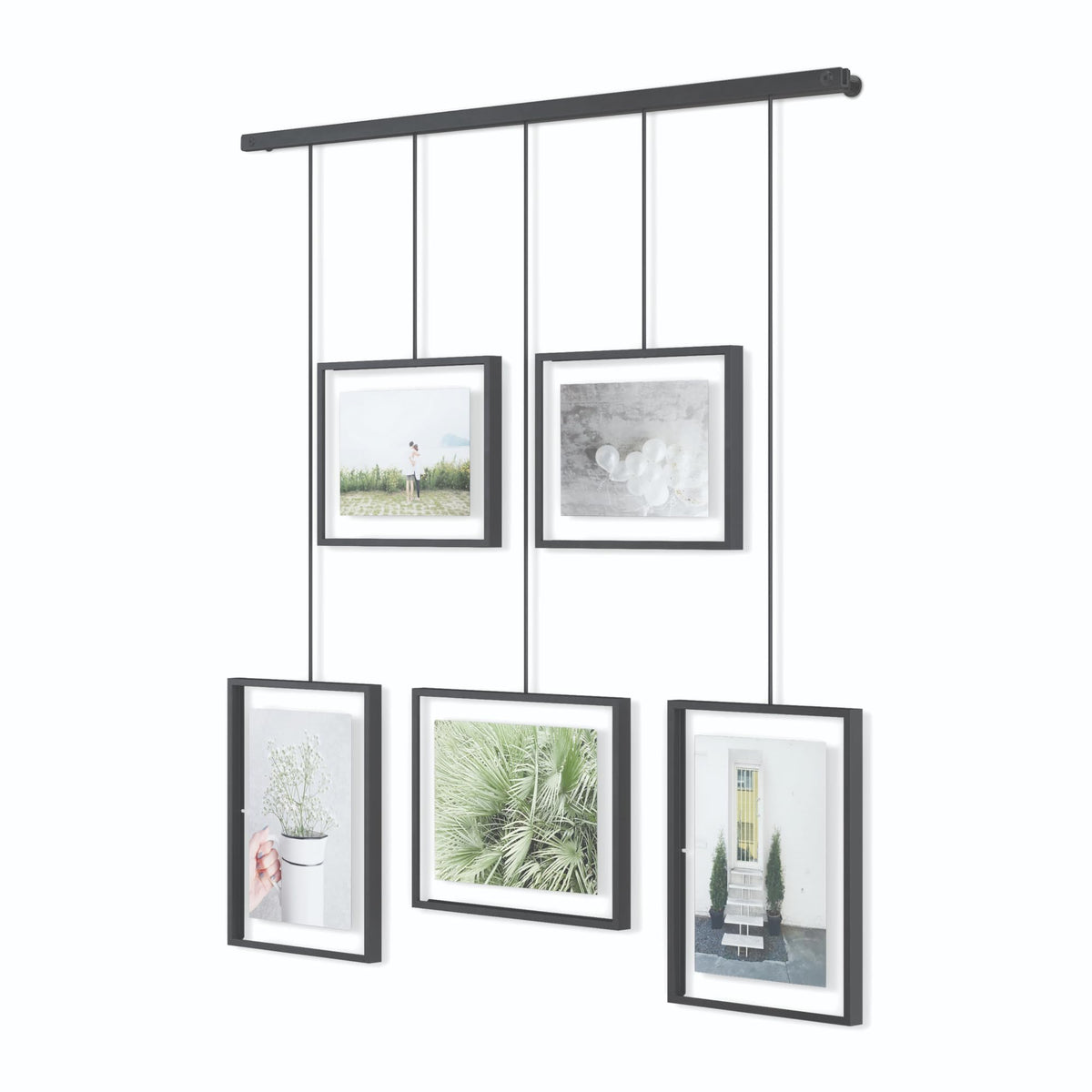 Umbra, Black Exhibit Multi Picture Frame Photo Display