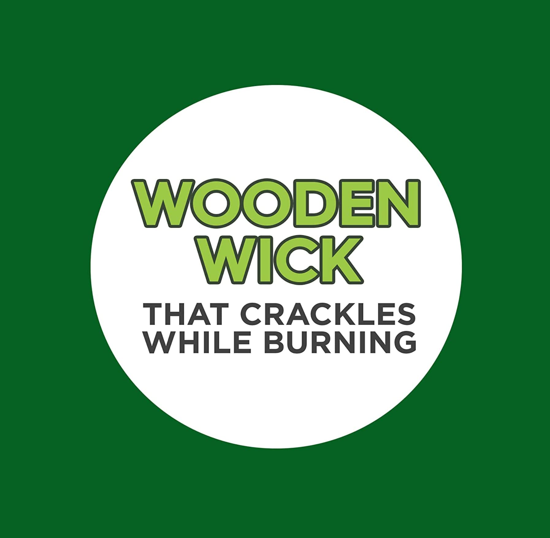 Coleman Scented Outdoor Citronella Candle with Wooden Crackle Wick - 6 oz (Pack of 6)