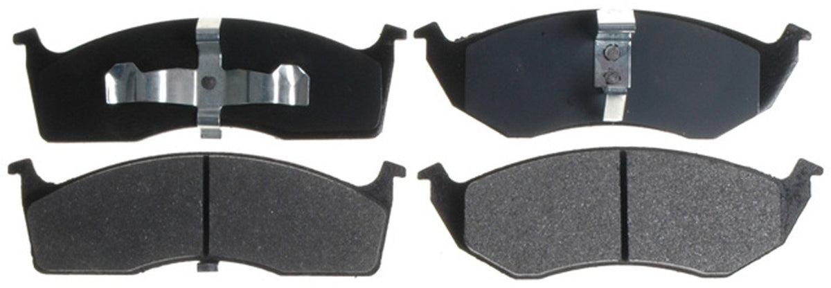 ACDelco Silver 14D591M Semi-Metallic Front Disc Brake Pad Set